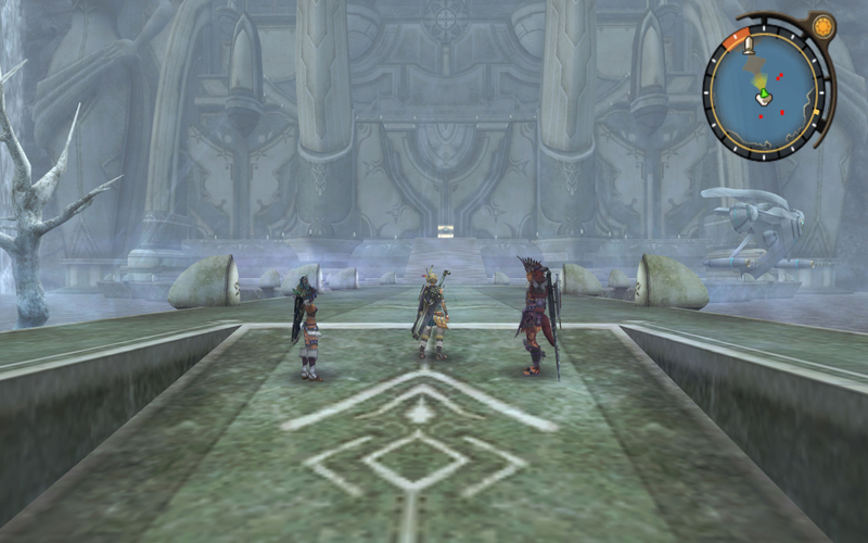 And what’s a Xenoblade area without massive, ancient ruins?